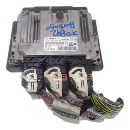 Computador Motor Mc 0 281 030 546 Citroen Berlingo 2016-2018