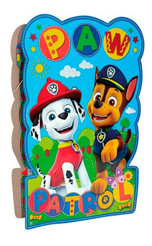 Piñata Carton Paw Patrol