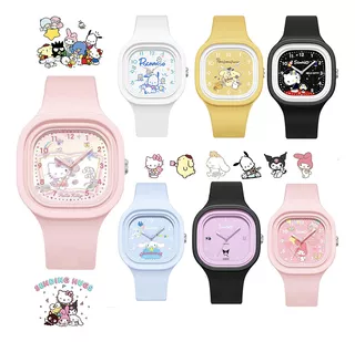 Relojes De Dibujos Animados Sanrio Kuromi Hello Kitty