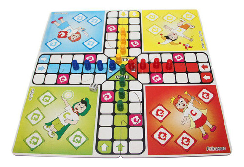 Jogo Ludo Madeira 1604 Carlu