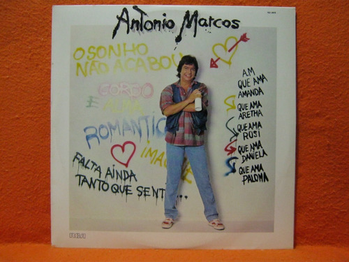 Antonio Marcos O Sonho Não Acabou - Lp Disco De Vinil Promo