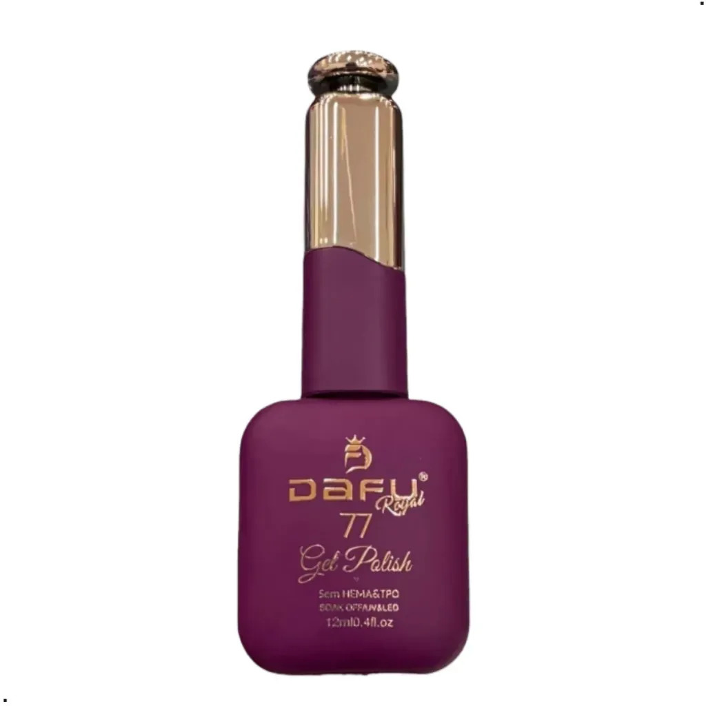 Esmaltes em Gel Marrons Vermelhos Nudes Branco Renda Dafu Infinito Glow Unhas Alta Pigmentação Sem Hema Sem TPO 12ml