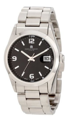 Charleshubert Paris Reloj De Acero Inoxidable 3808 Premium C