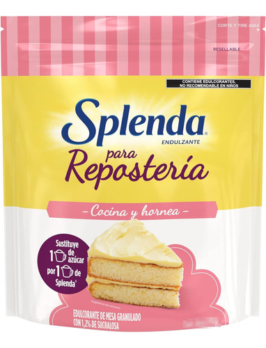 Endulzante Splenda Para Repostería 550 Gramos