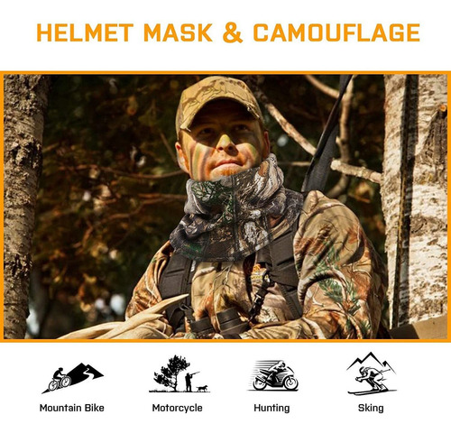 Balaclava Ski Mask Hunting Camo Face Masks Realtree Edge Cam