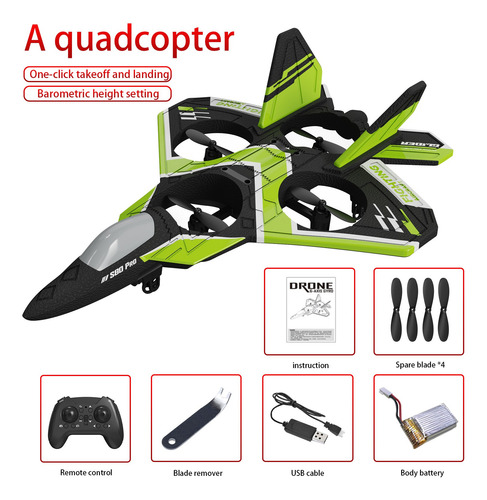 Avión De Control Remoto Rc Plane Para Principiantes Foam Dro