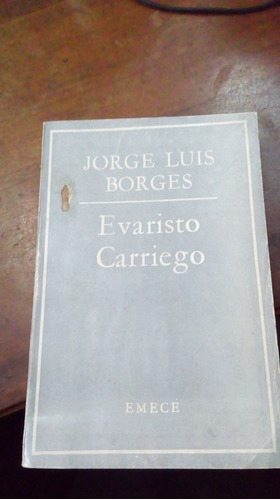 Libro Evaristo   Carriego