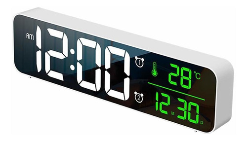 Reloj Despertador Digital Para Dormitorio, Pantalla Led...