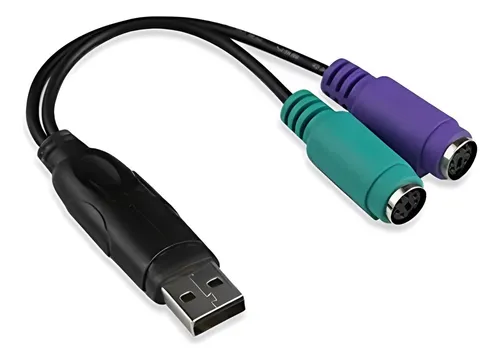 Adaptador De Cable Ps2 A Usb