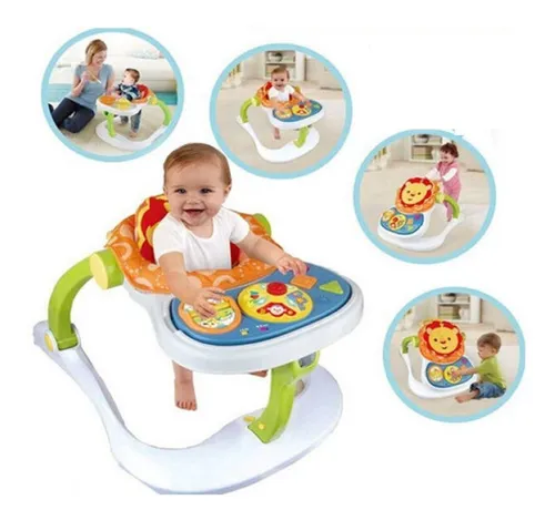comprar Andador Caminador 4 En 1  Multifuncion Música Luz Felcraft 