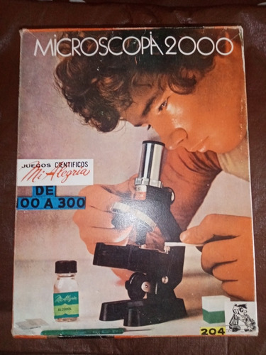 Microscopio 2000 Microscopia Mi Alegria Vintage