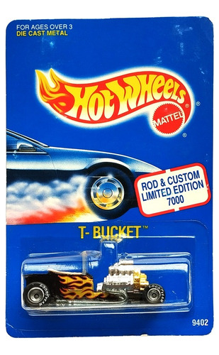 Hot Wheels T Bucket 1993 Llantas De Goma Variante Goodyear