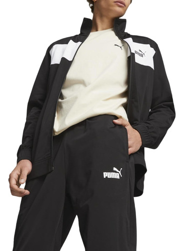 Buzo Conjunto Deportivo Puma Poly Suit 677427 01 Hombre