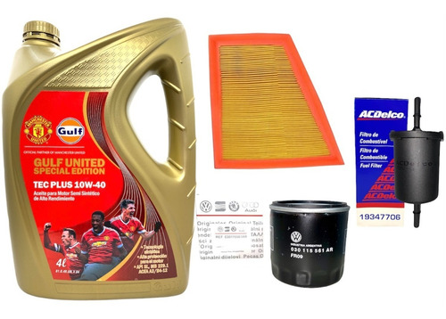 Kit Service Aceite Y Filtros Vw Suran Voyage Fox Gol Trend