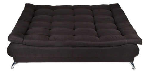 Sofá Cama Salas Modernas Minimalistas Capitonado Sofas Cama Color Chocolate