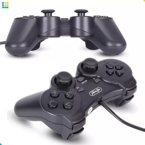 FGAMES NATAL - Controle Joystick Usb Para Pc Manete Gamer Notebook  Computador