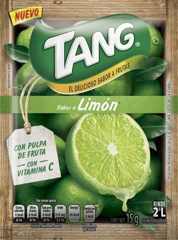 Tang Limon Polvo Para Preparar Bebidas Paquete