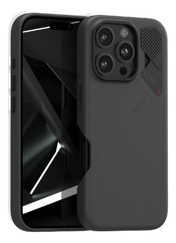 Capa De Telefone Aulumu A16 Vegan Leather Cooling Para Iphon