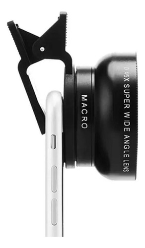 Lente De Telefone Celular De 37 Mm 0,45 X 49 Uv Super Grande