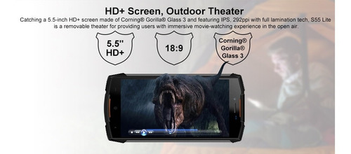 Smartphone Doogee S55 Ip68 5500mah 5,5 Polegada 4/64 Gb