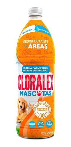 Limpiador Cloralex Mascotas Exteriores 950 Ml 