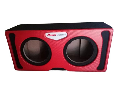 Cajón Doble 6.5  Port Laberinto Para Woofer Dif Color Y Logo