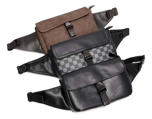 Bolso De Pecho A Cuadros Retro Moderno Con Descuento Para St