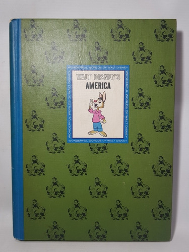 Walt Disney Antiguo Libro Infantil América Inglés Mag 57738