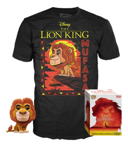 Funko Pop! El Rey León Mufasa & Tee - Disney (Usado)