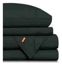 Comprar Dreamlab Juego De Sábanas Premier 1800 Collection. Sábanas De Microfibra De Lujo De Doble Cepillado (Grafito, Matrimonial)