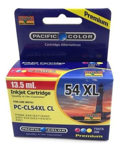 Pack Tintas Canon 44 - 54 Alto Rendimiento Xl Pacific Color