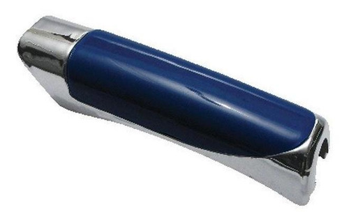 Imagem 1 de 3 de Manopla De Freio De Mão Azul/cromada