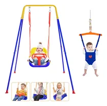 Comprar 4 En 1 Columpios Infantiles Kit De Rebote Plegable Columpios