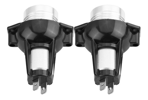 Imagen 4 de 9 de 2pcs 12w Led Angel Eyes Halo Anillo Marcador Luz Para E90 E9