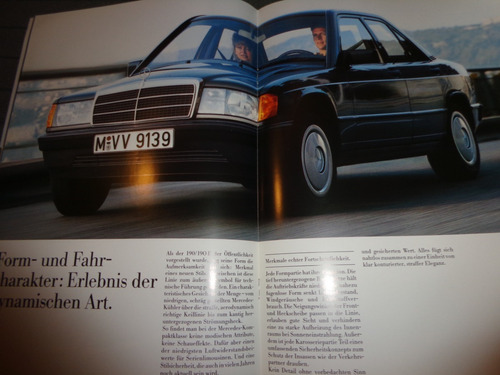 Mercedes Benz 190 , 190e , 190e 2.5 Y 2.6 1985 Catalogo (Usado)