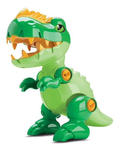 Dinossauro Toy Rex - Monta E Desmonta - C/ Som - Samba Toys