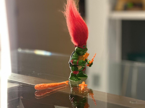 Tmnt Vintage 1993 Turtle Troll Raph (Usado)