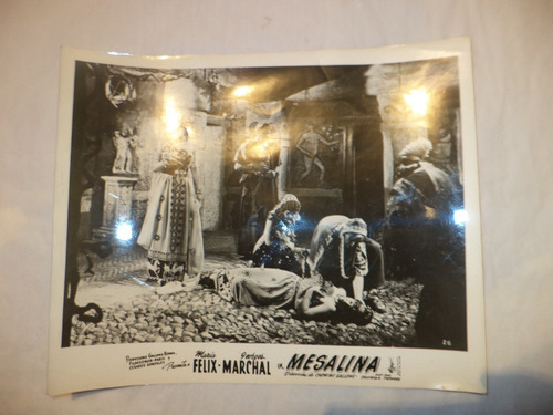 Carteles De Película O Lobby Cards Mesalina María Félix 1951 (Usado)