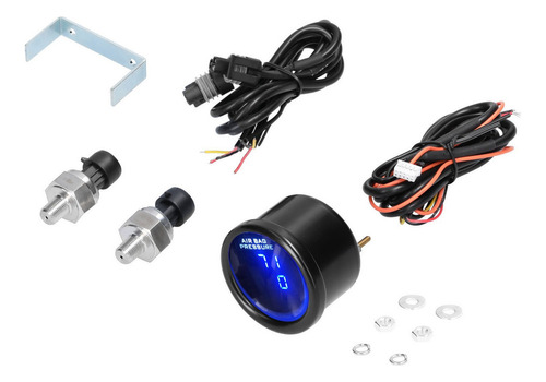 Medidor De Presión De Aire Digital Con Dos Sensores Led De 2
