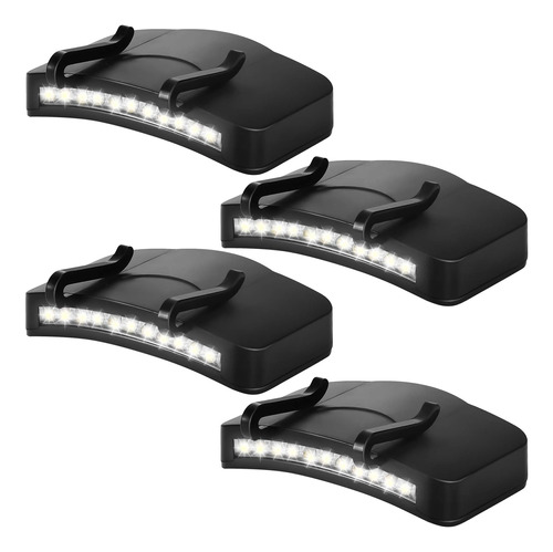 4 Piezas De Faros Delanteros Con Clip, 11 Luces Led Giratori