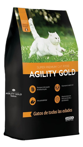 Agility Gold Gatos De Todas Las Edades 3 Kg 
