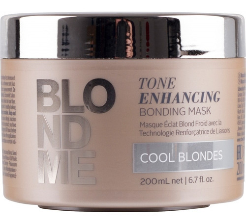 Máscara Blondme Tone Enhancing Rubios - Schwarzkopf 200ml