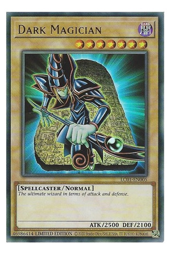 Dark Magician Mago Oscuro Ultra Rare Yugioh!