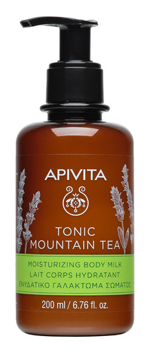 Leche Corporal Hidratante Tonic Mountain Tea 200 Ml Apivita