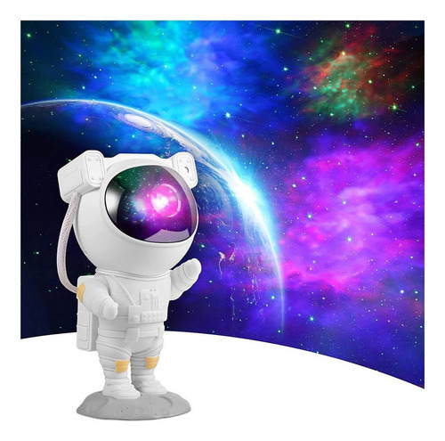 A Luz Nocturna Proyector Led Astronauta Infantil+