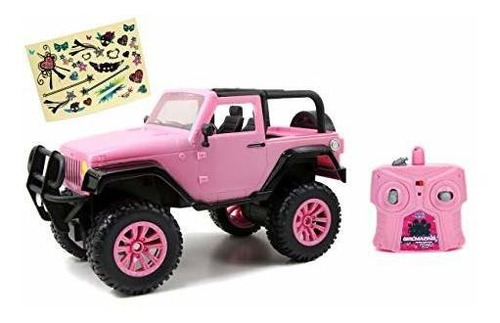 Jada Toys Girlmazing Big Foot Jeep R/c Vehicle (1:16 Scale)