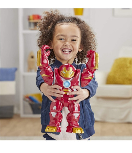Super Hero Armadura Hulkbuster Iron Man Figura De Accion 12