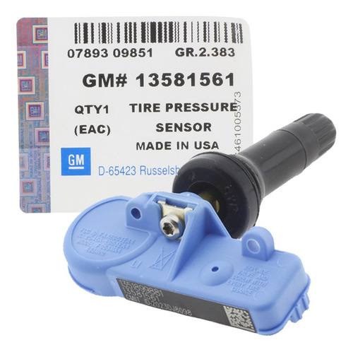 Sensor Pressão Tpms Pneu Cruze Onix Cobalt S10 Prisma Spin