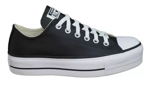 Tenis All Star Couro Preto Converse