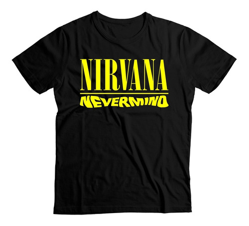 Remera Nirvana Nevermind Kurt Cobain